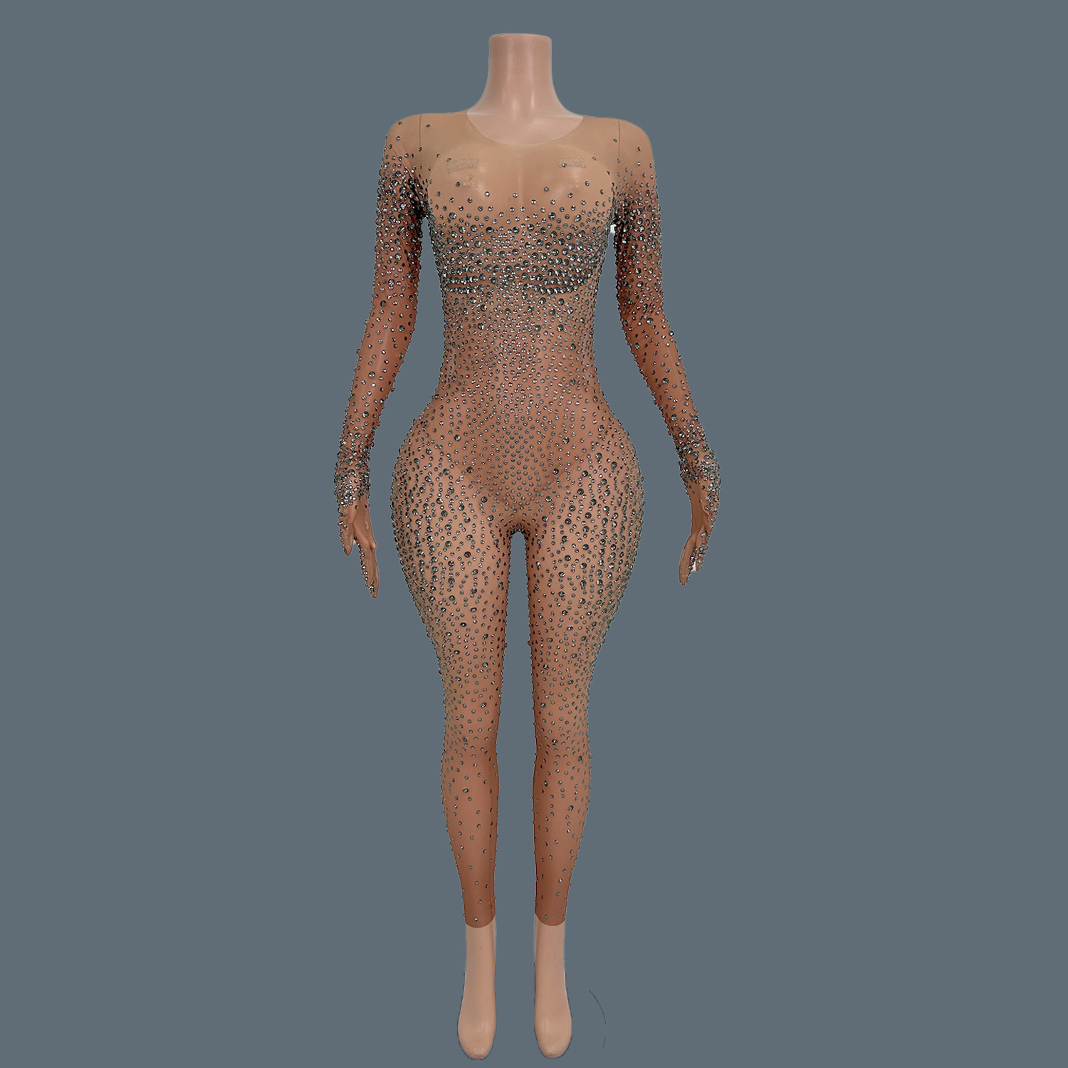 Sexy Stage Costume Full Rhines - Women Fashion Photoshoot 评论和价格