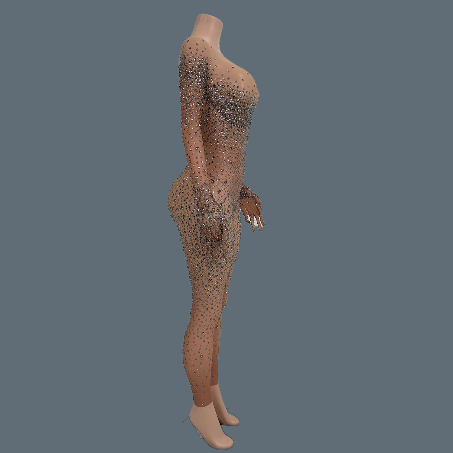 Sexy Stage Costume Full Rhines - Women Fashion Photoshoot 评论和价格