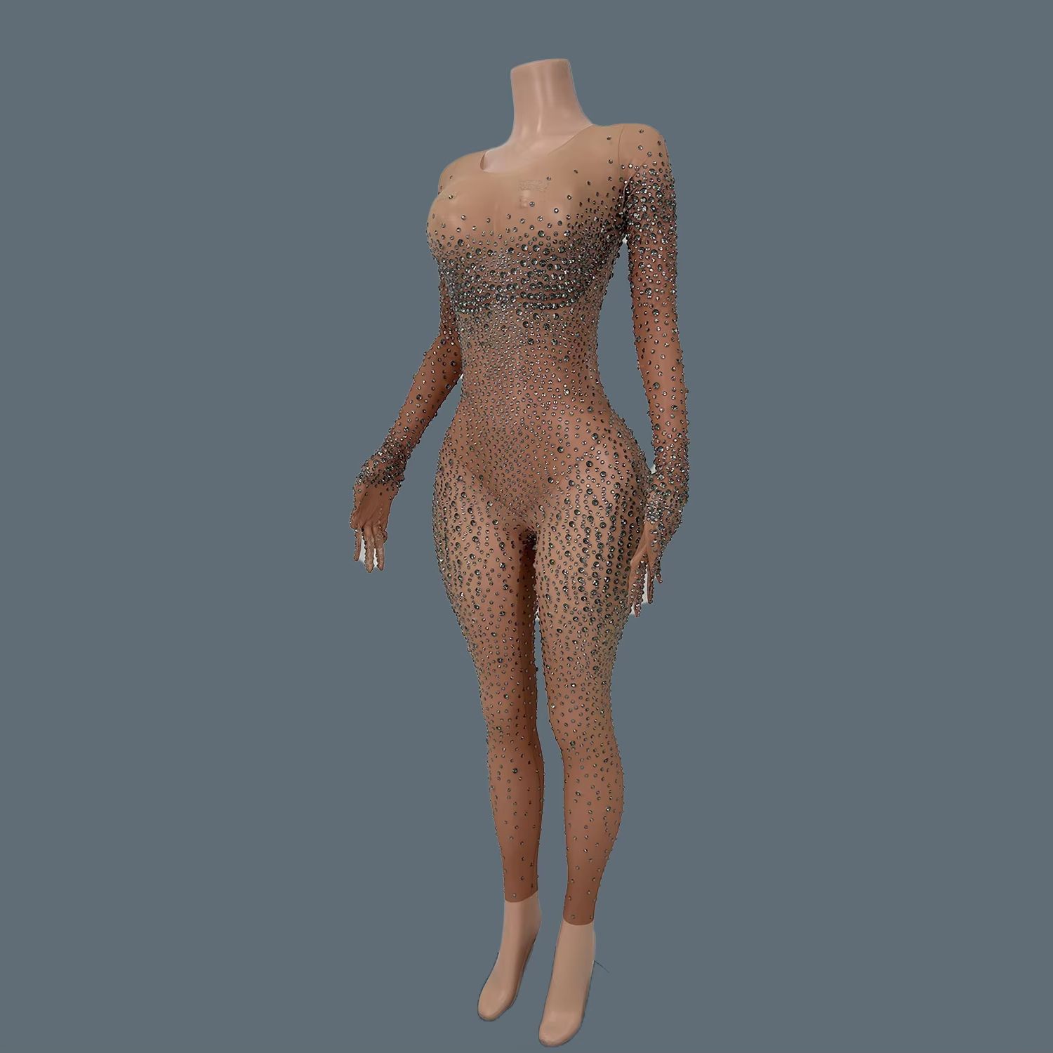 Sexy Stage Costume Full Rhines - Women Fashion Photoshoot 评论和价格