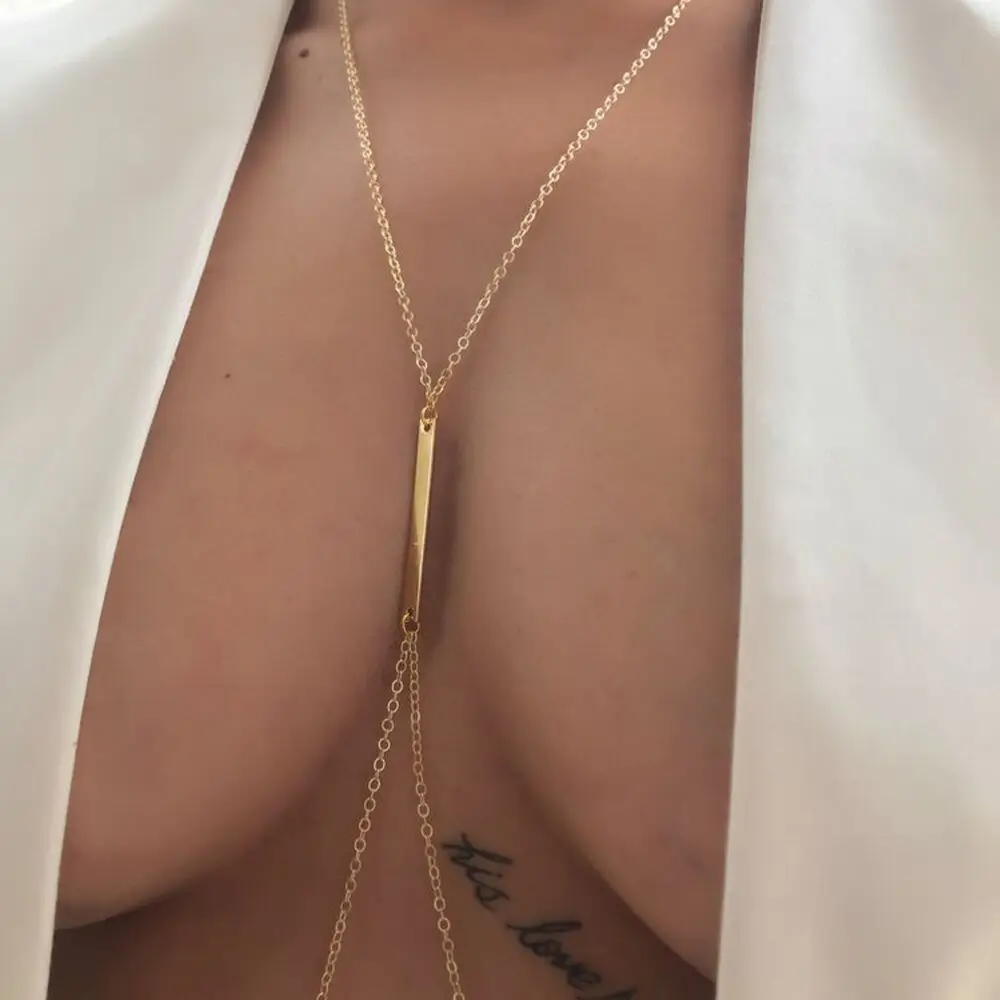 Sexy Metal Chest Chain Harness - Women'S Fashion Harness 评论和价格