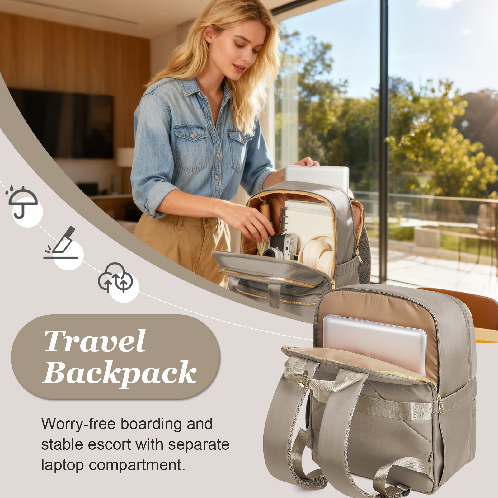 Ryanair 40x30x20 Travel Backpa - Women'S Fashion Trends 评论和价格