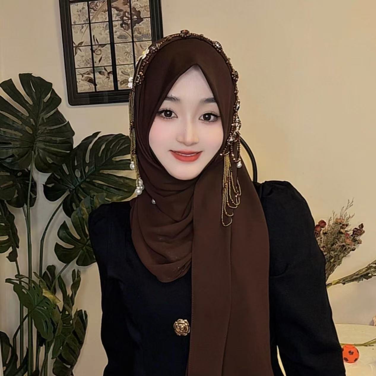 Abaya Hijab Muslim Women Shawl - Women Fashion Malaysia 评论和价格