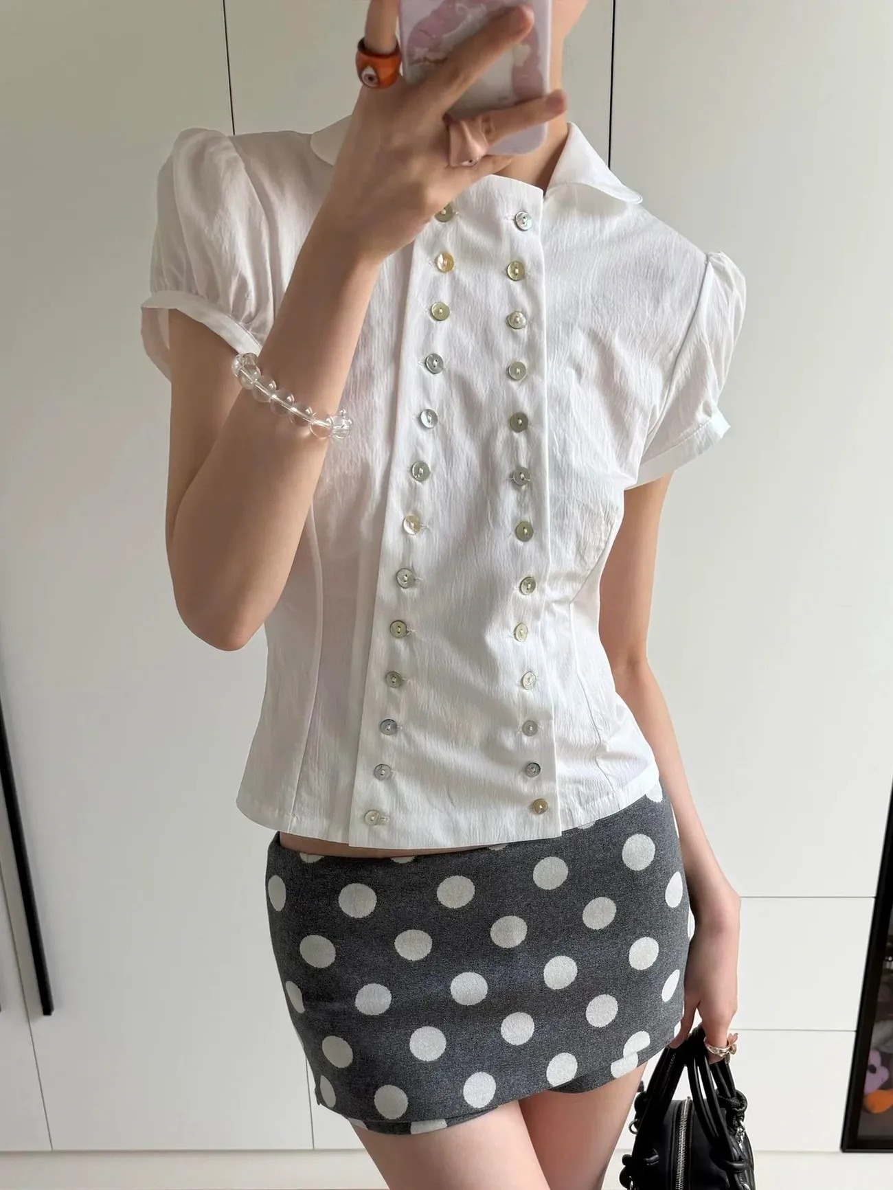 Y2K Aesthetic Peter Pan Collar - Women'S Y2K Fashion Aesthetic 评论和价格