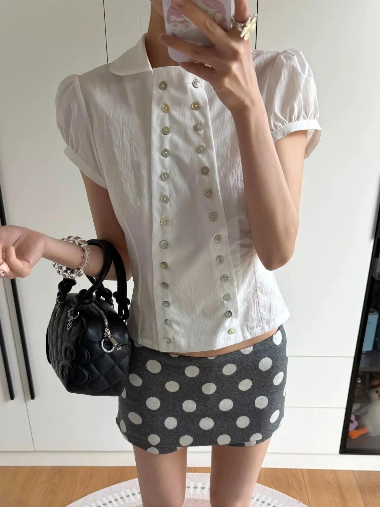 Y2K Aesthetic Peter Pan Collar - Women'S Y2K Fashion Aesthetic 评论和价格