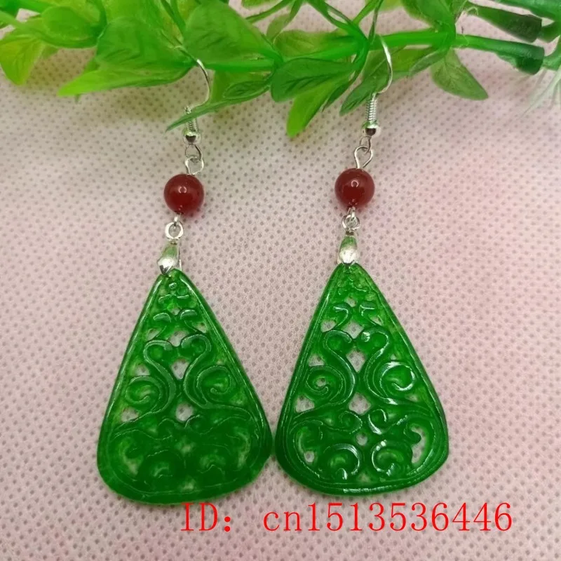 925 Silver Natural Green Jade  - Women Fashion Jewellery 评论和价格