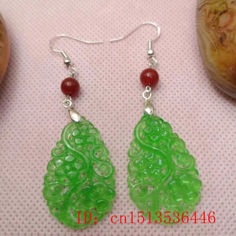 925 Silver Natural Green Jade  - Women Fashion Jewellery 评论和价格