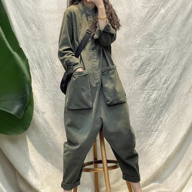Casual Women Jumpsuit Cargo Lo - Women'S Fashion Utility Pants 评论和价格