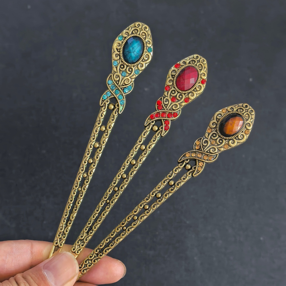 Vintage Metal Hair Sticks for  - Women Fashion Hub 评论和价格