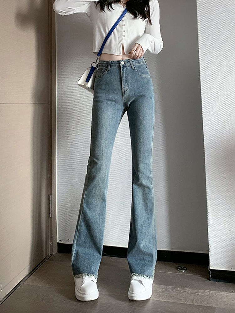 Wide Jeans Women Trousers With - Women'S Fashion Utility Pants 评论和价格