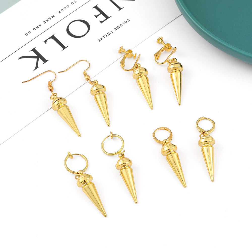 Fashion Anime Golden Color Awl - Women Fashion Jewellery 评论和价格