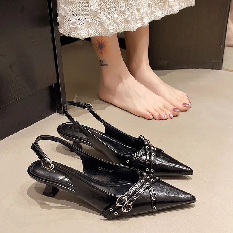 2025 New Women Pointed Toe San - Women'S Fashion Trends 评论和价格