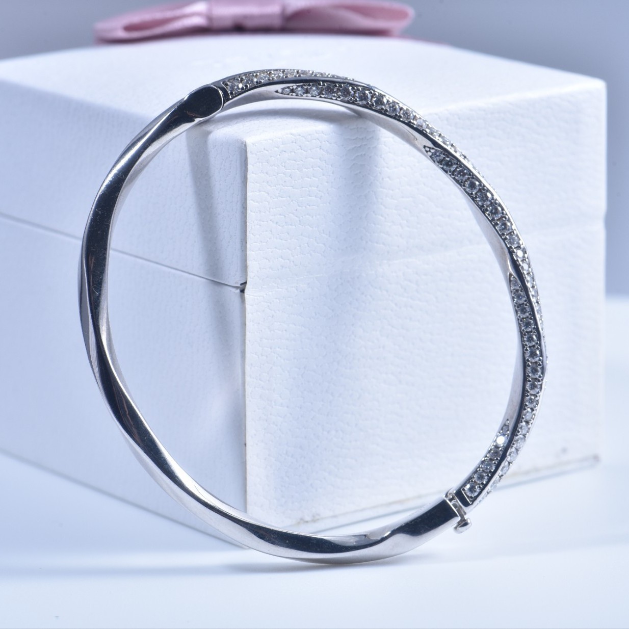 s925 Sterling Silver Bangle fo - Women Fashion Jewellery 评论和价格