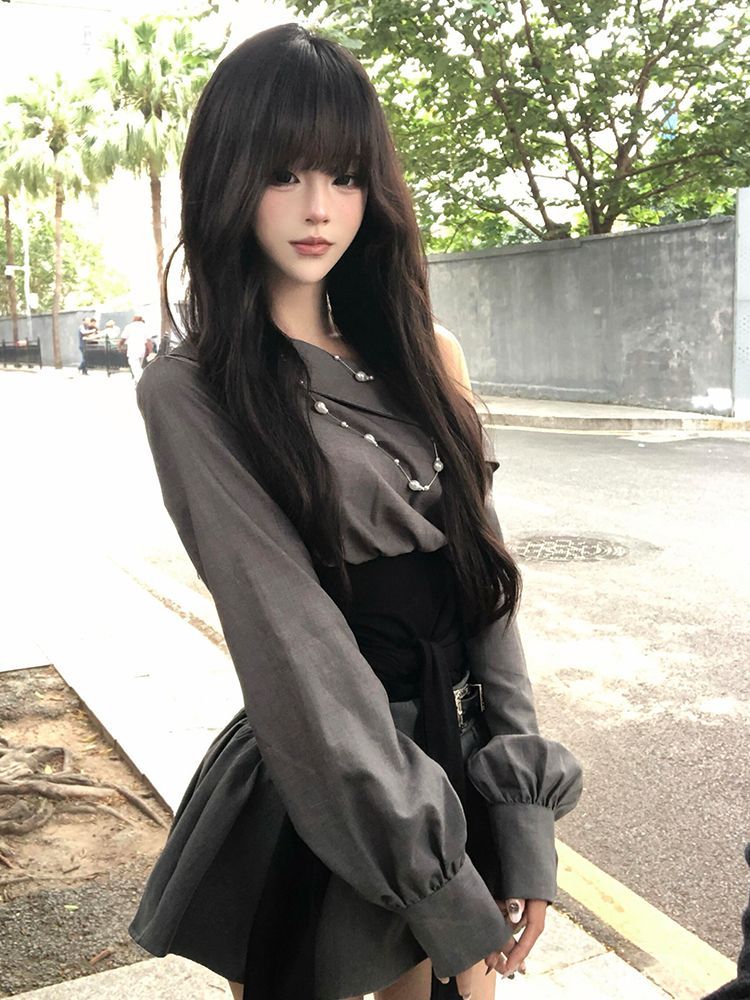 2026 Hot Girl Sexy Gothic Slim - Women'S Y2K Fashion Aesthetic 评论和价格