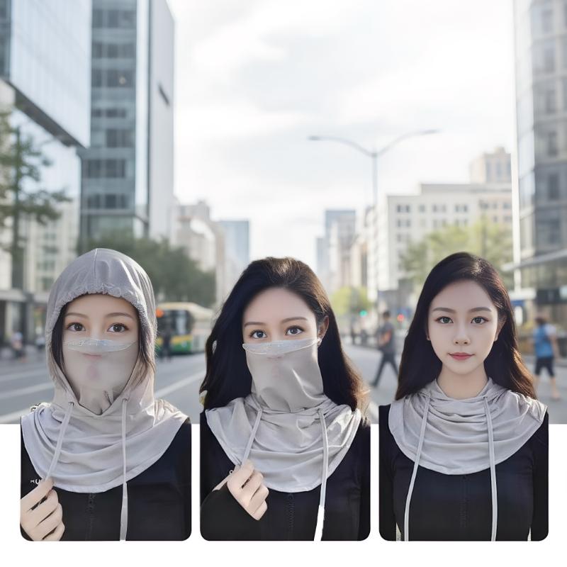 New Breathable Sunscreen Mask  - Women'S Fashion Visor 评论和价格