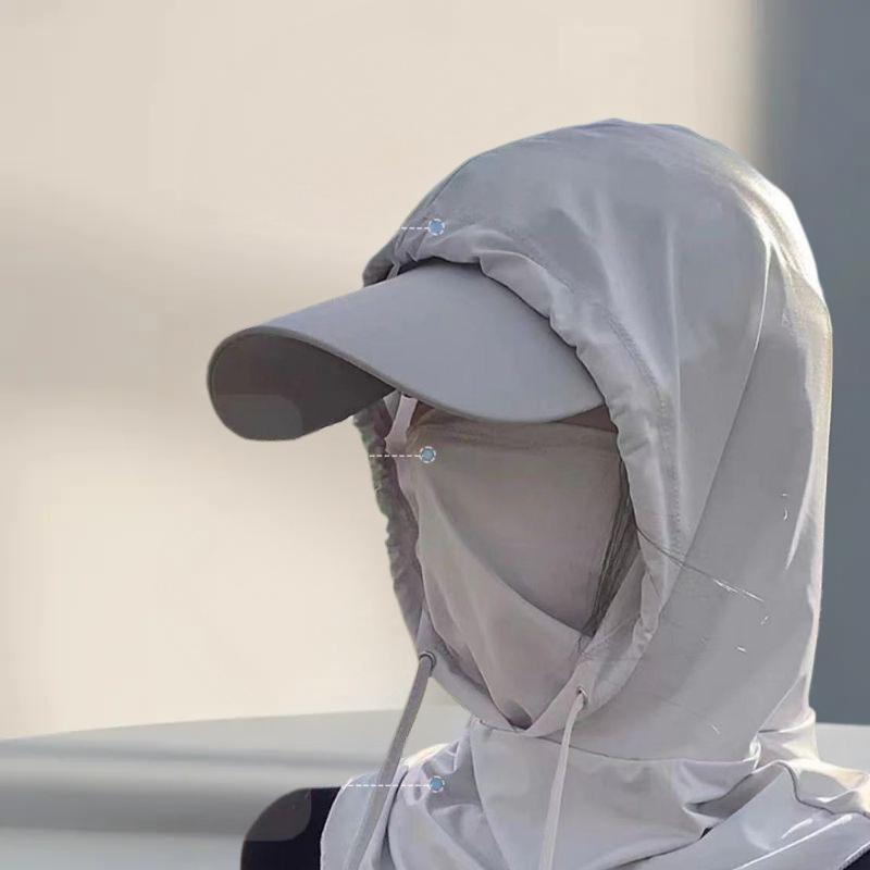New Breathable Sunscreen Mask  - Women'S Fashion Visor 评论和价格