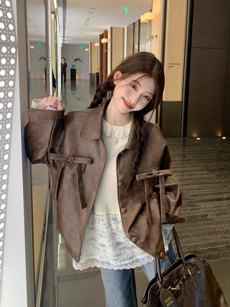 Biker Jackets Womens Jacket Ja - Women'S Fashion Utility Jacket 评论和价格
