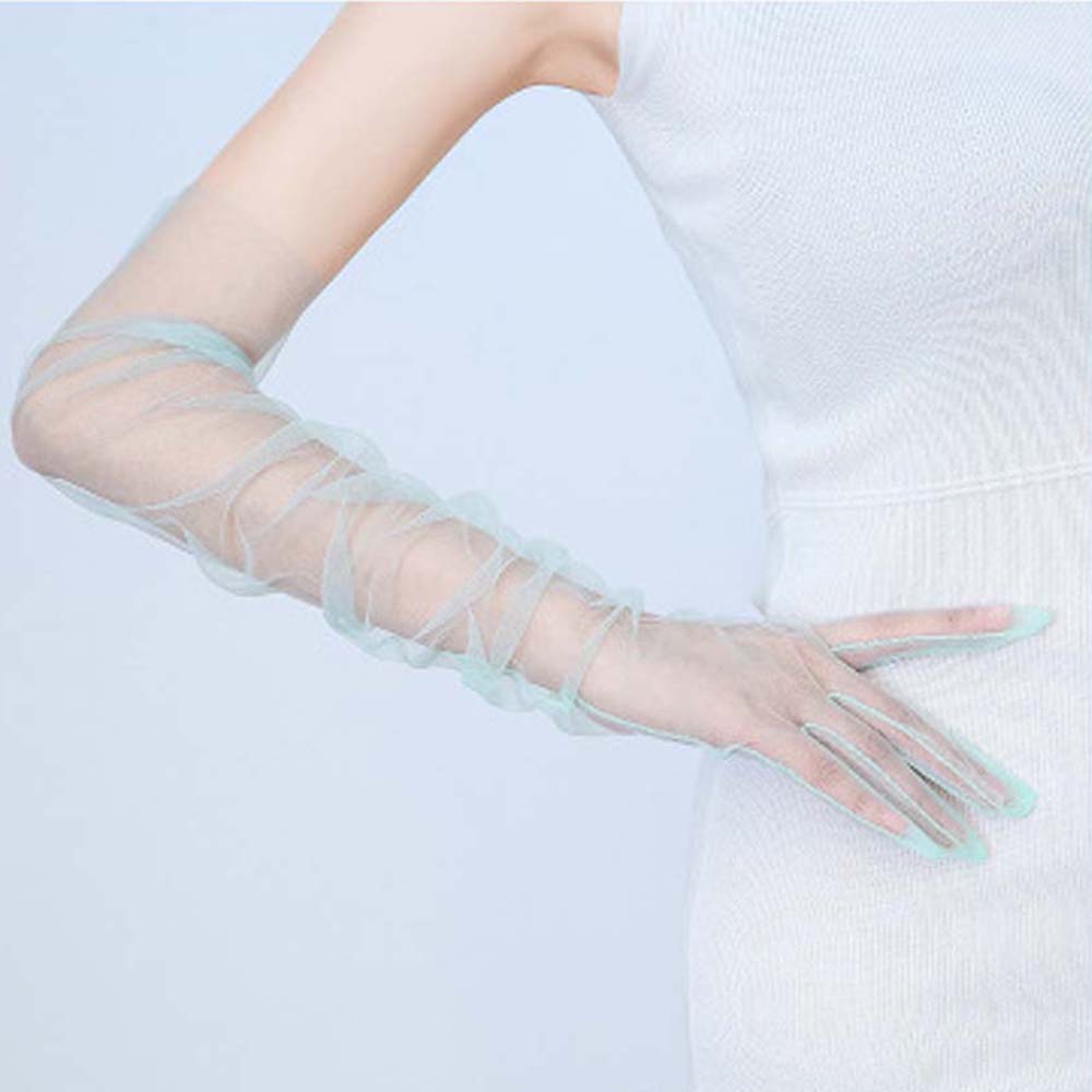 1 Pair Ultra Thin Sheer Tulle  - Women Fashion Photoshoot 评论和价格