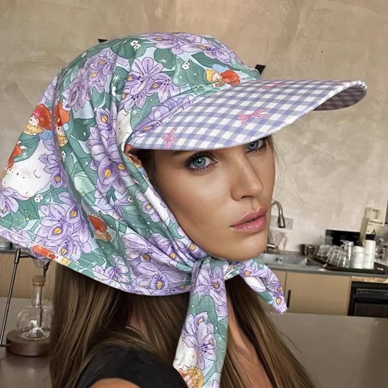 Womens Pastoral Triangular Cap - Women'S Fashion Visor 评论和价格