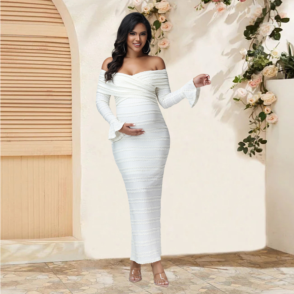 Maternity Fishtail Long Sleeve - Women Fashion Photoshoot 评论和价格