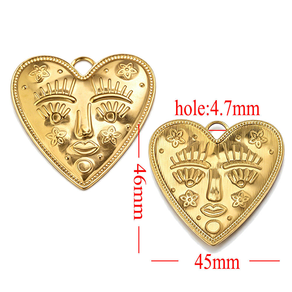 5pcs 304 Stainless Steel Sun L - Women Fashion Jewellery 评论和价格